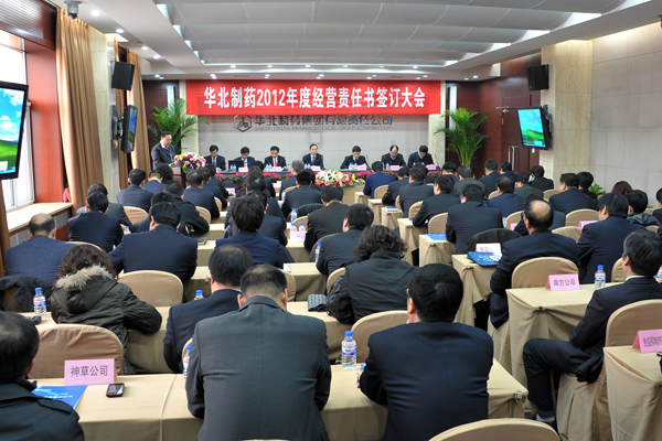 冰球突破-冰球突破豪华版_mg冰球游戏制药召开2012年度经营责任书签订大会